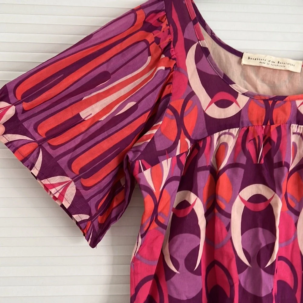 daughters of the revolution. short retro dress. size 1/small. - Picture 3 of 5